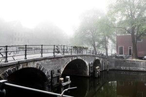 Bridge over Amsterdam canal