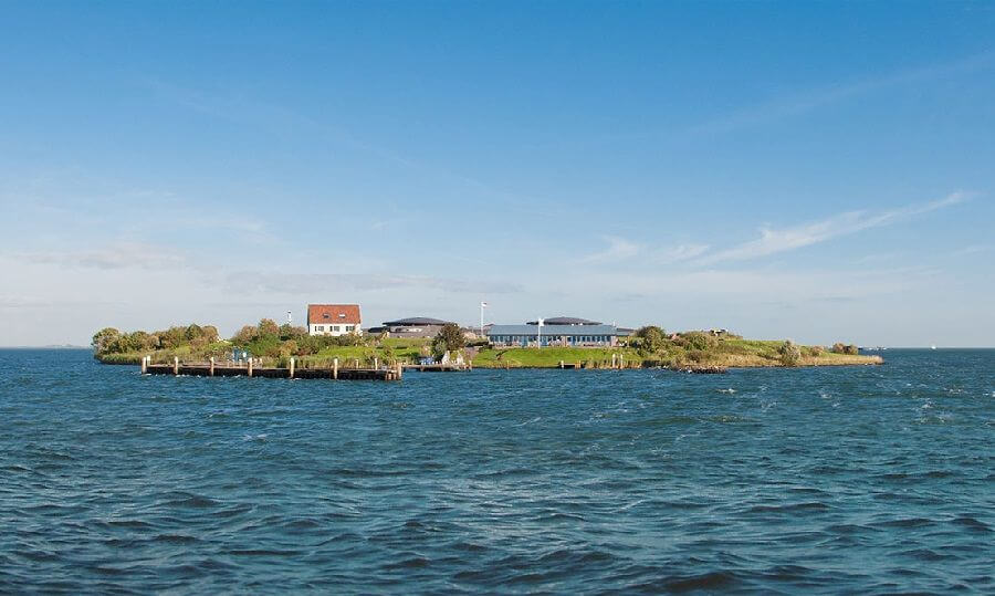 Ilha-fortaleza de Pampus Amesterdão Muiden