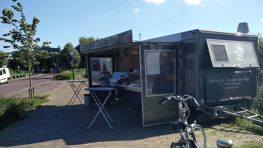Muiden - Fischstand