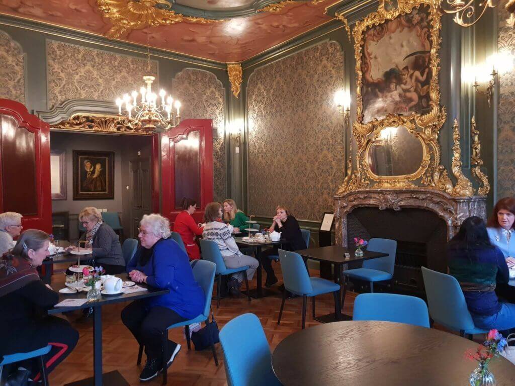 18th-Century Period Room in the Museum of Bags and Purses Amsterdam