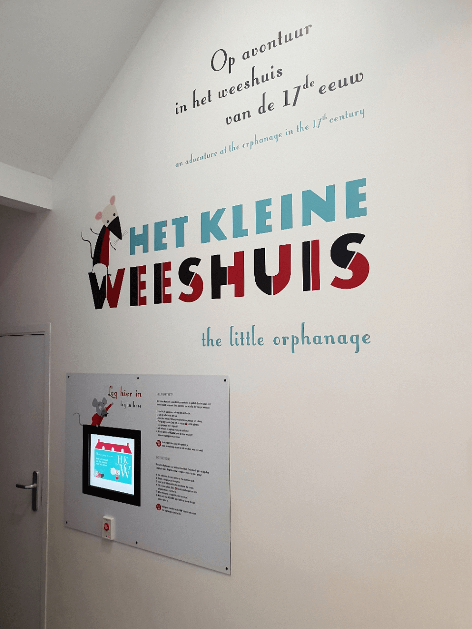 An exhibition for groups and families on what it's like to be an orphan in 17th century Amsterdam