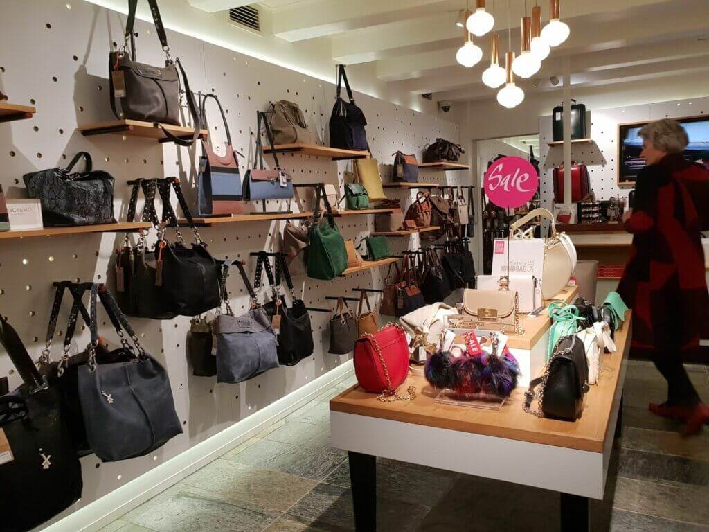 Shop of the Museum of bags and purses Amsterdam