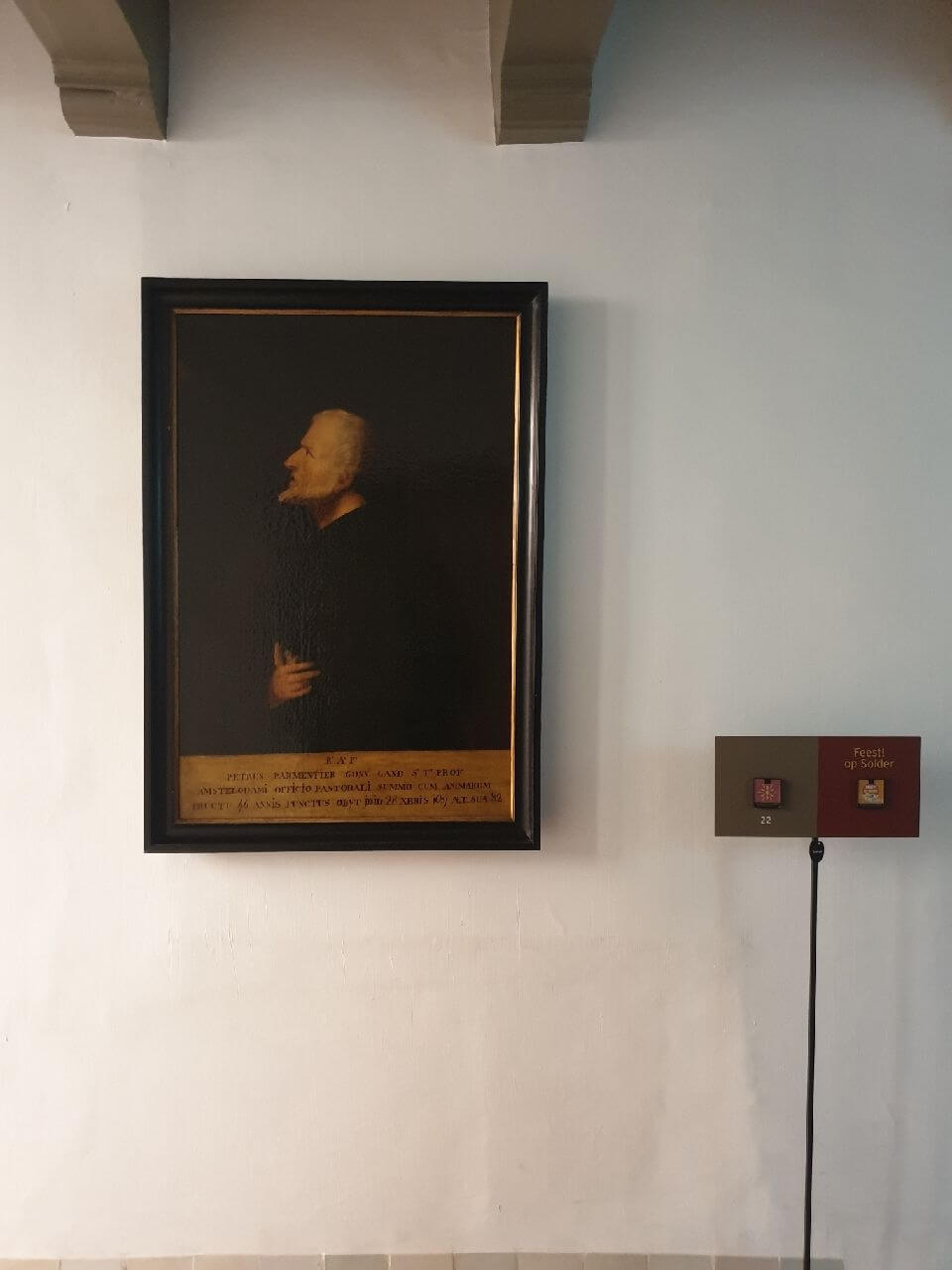 Petrus Parmentier - First Priest at the Ons Lieve Heer op Solder church Amsterdam