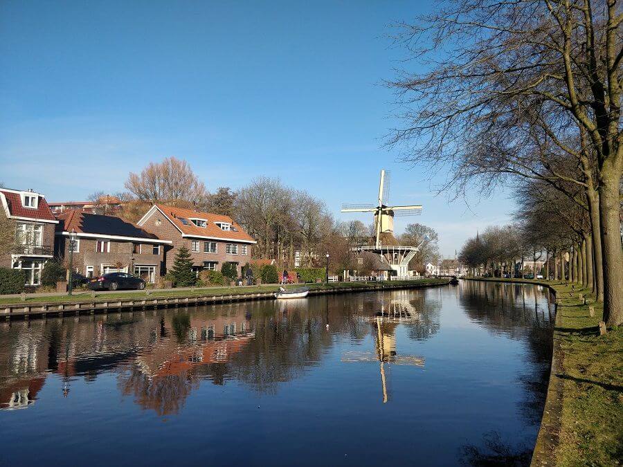 Weesp - tradizionale mulino a vento olandese