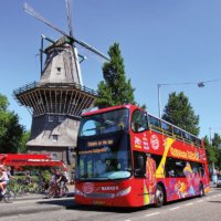Hop on - Hop off bus and boat Amsterdam