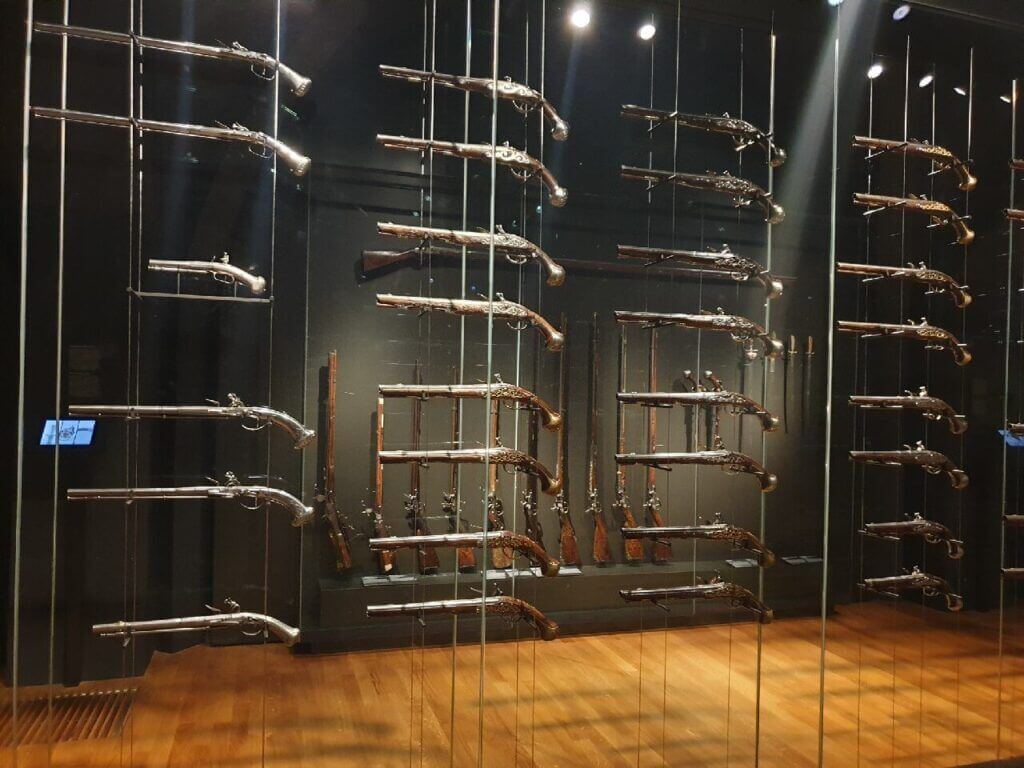 Old Muskets at the Rijksmuseum Amsterdam