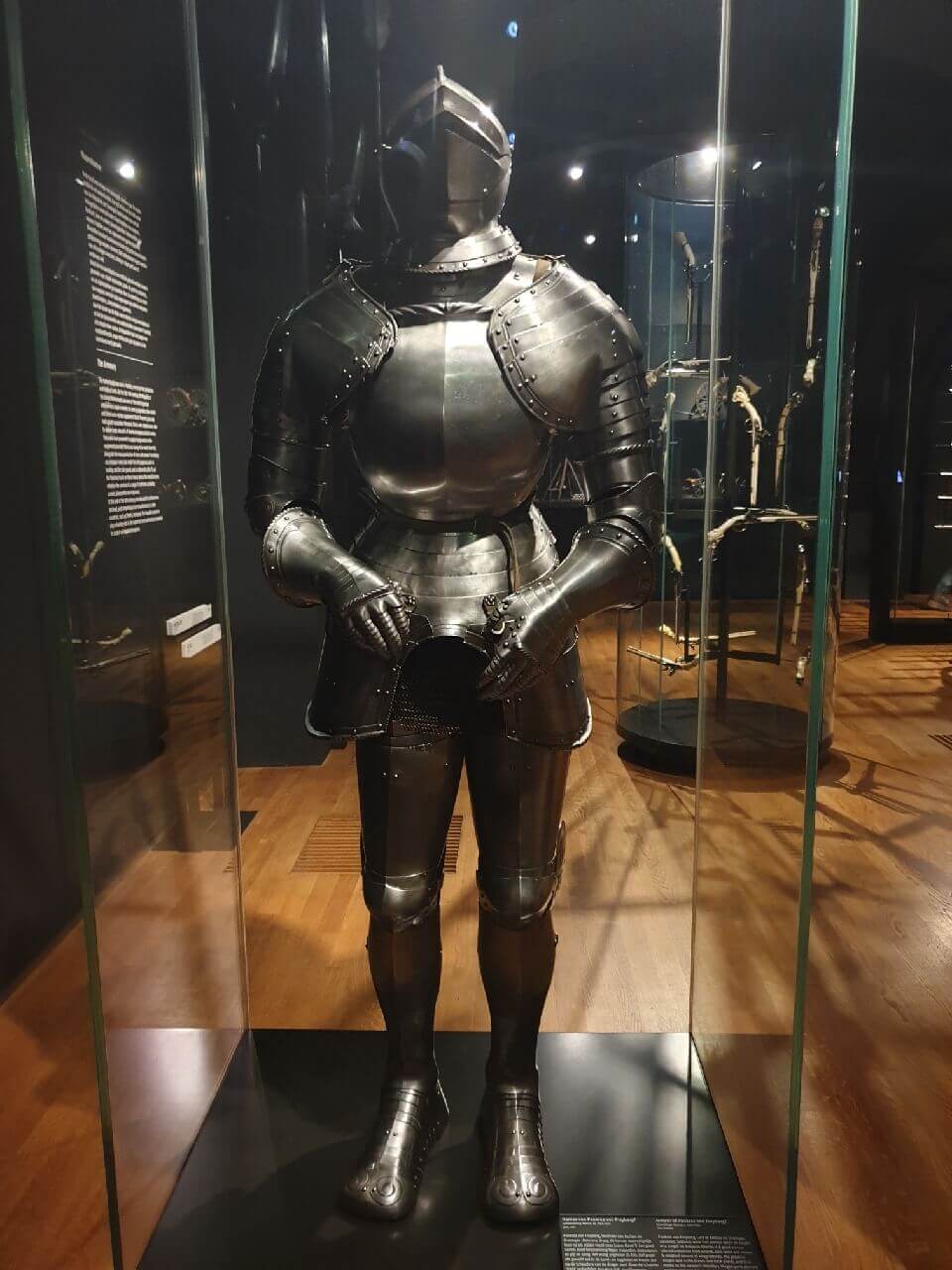 Old armour at the Rijksmuseum Amsterdam