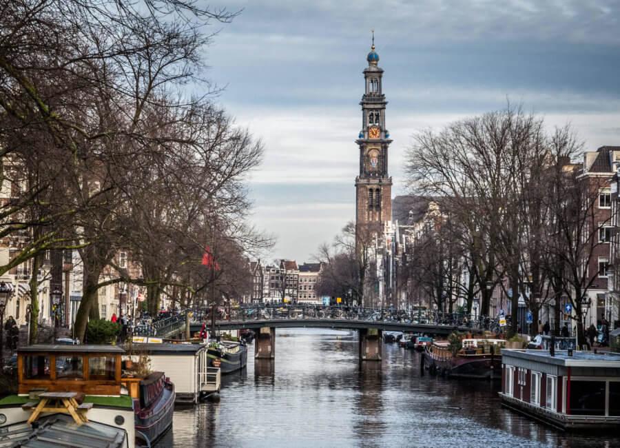 Amsterdam houseboats