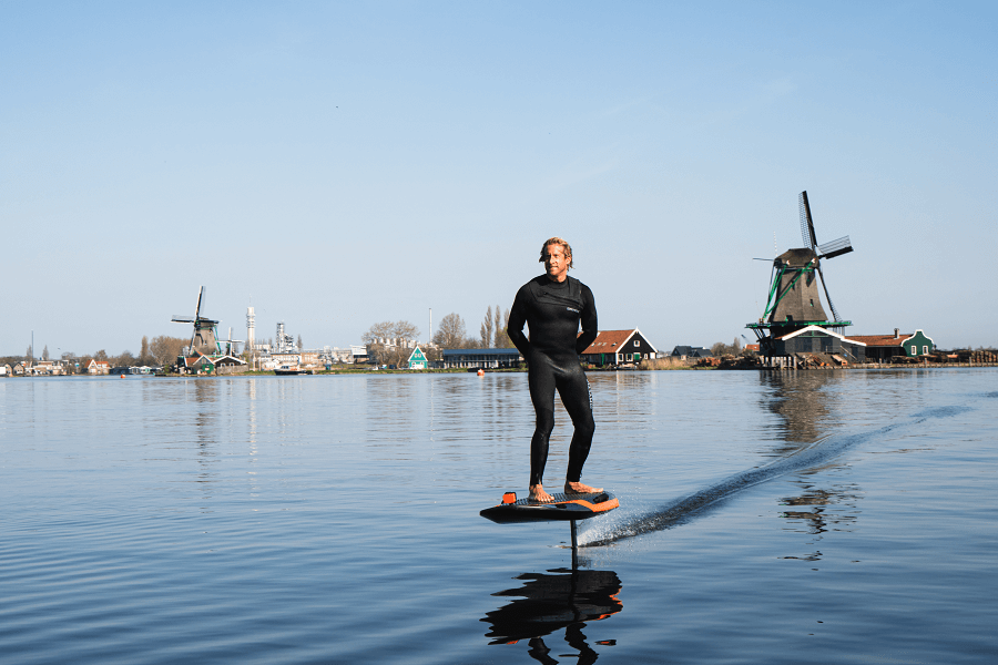 Fish foiling Zaanse Schans Fish foiling Zaanse Schans