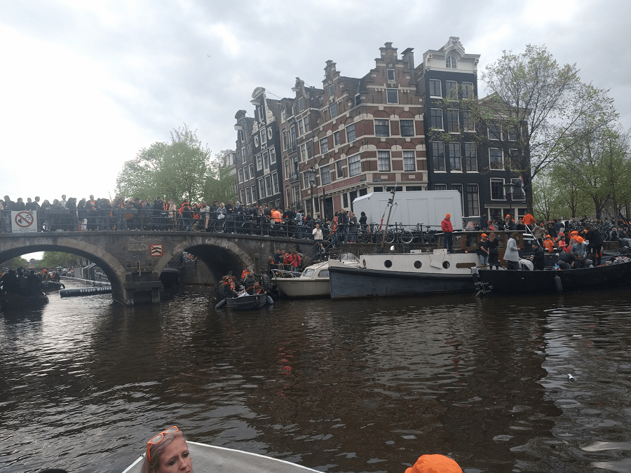 Kingsday brouwersgracht Amsterdam