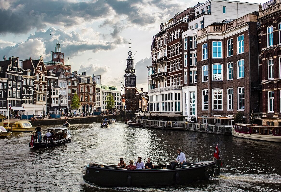 amsterdam vanaf het water
