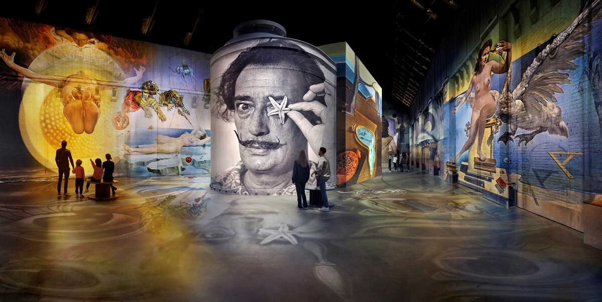 Fabrique des Lumieres Amsterdam - Dali exhibition