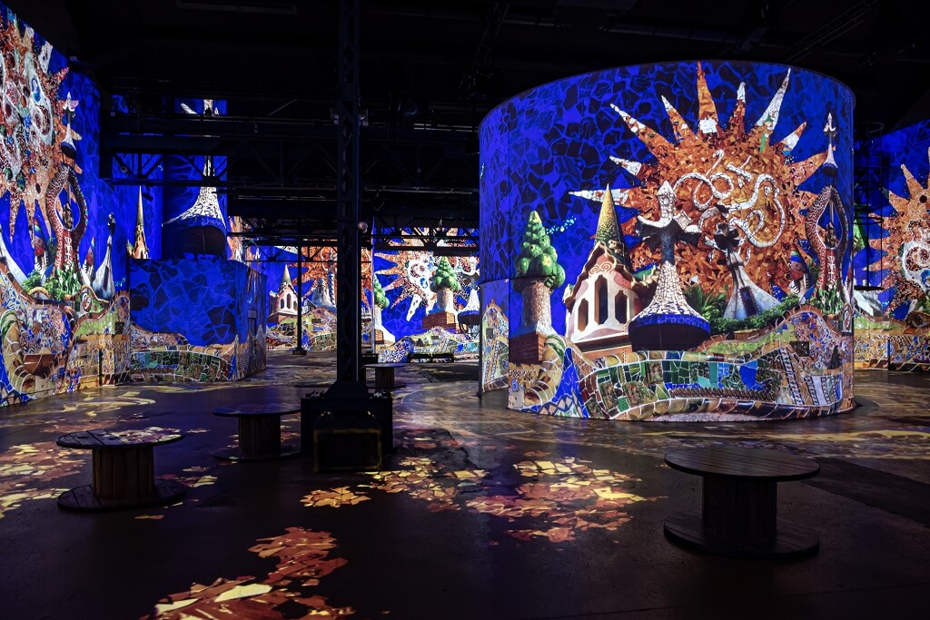 Fabrique des Lumieres Amsterdam - Guadi exhibition