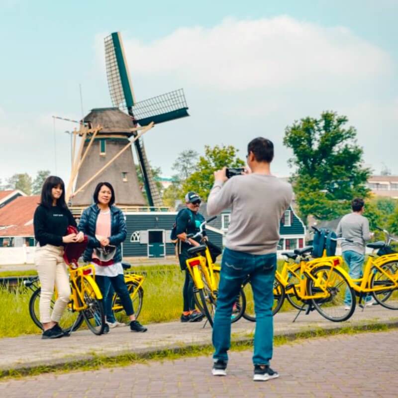 Yellowbike Tour ins Grüne