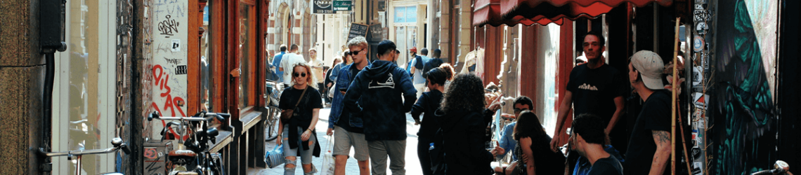 Walking tour red light district