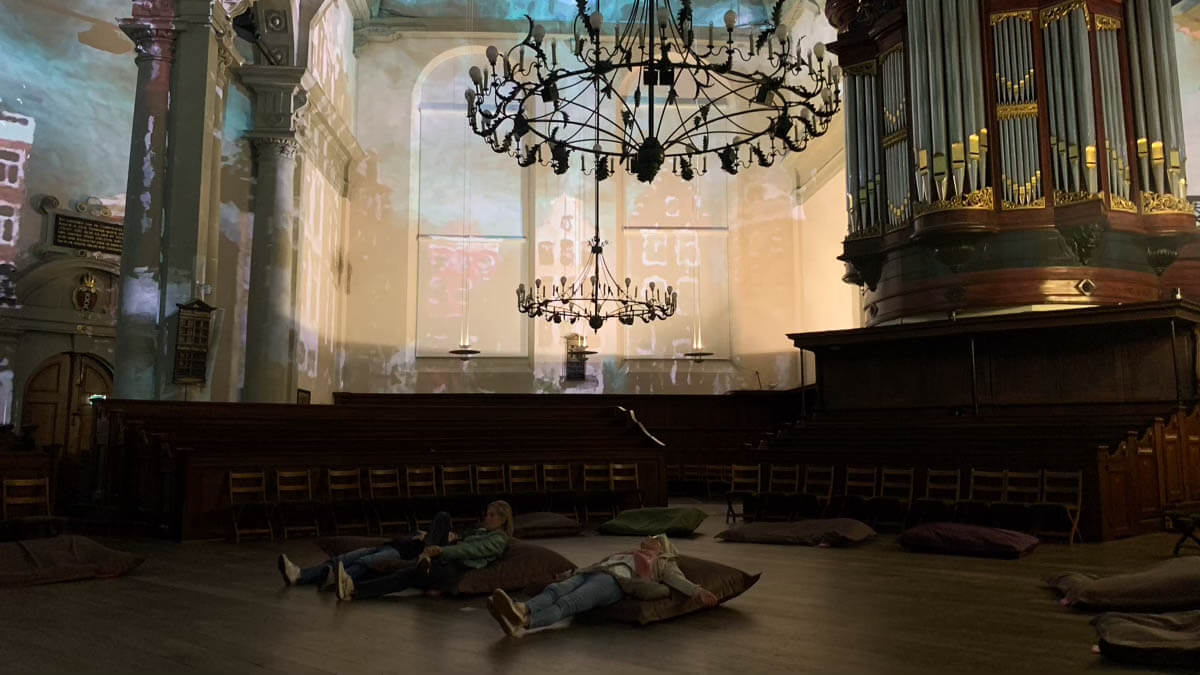 Noorderkerk Van Gogh en Rembrandt tentoonstelling