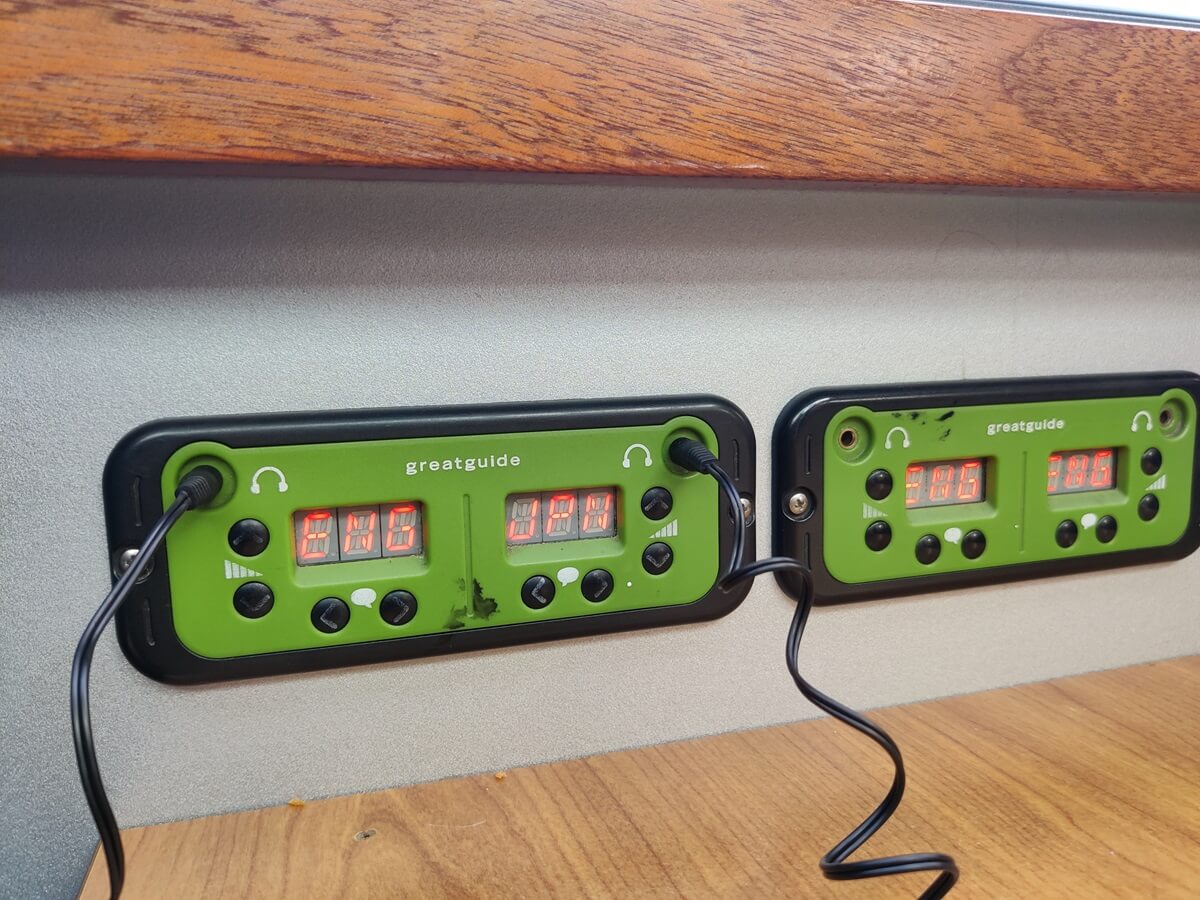 L'audioguida è disponibile in 19 lingue