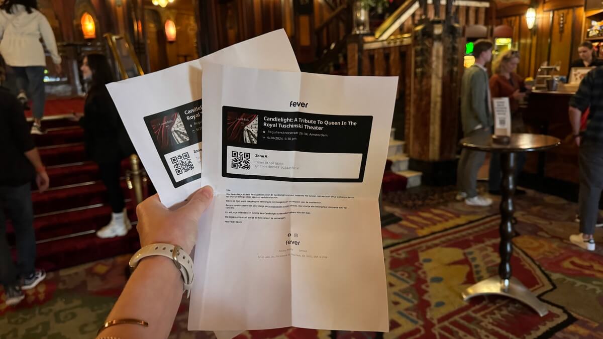Tickets Candlelight Concert Amsterdam