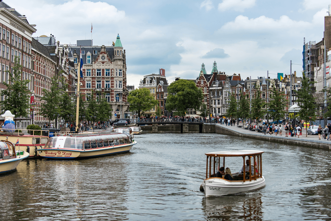 amsterdam city view