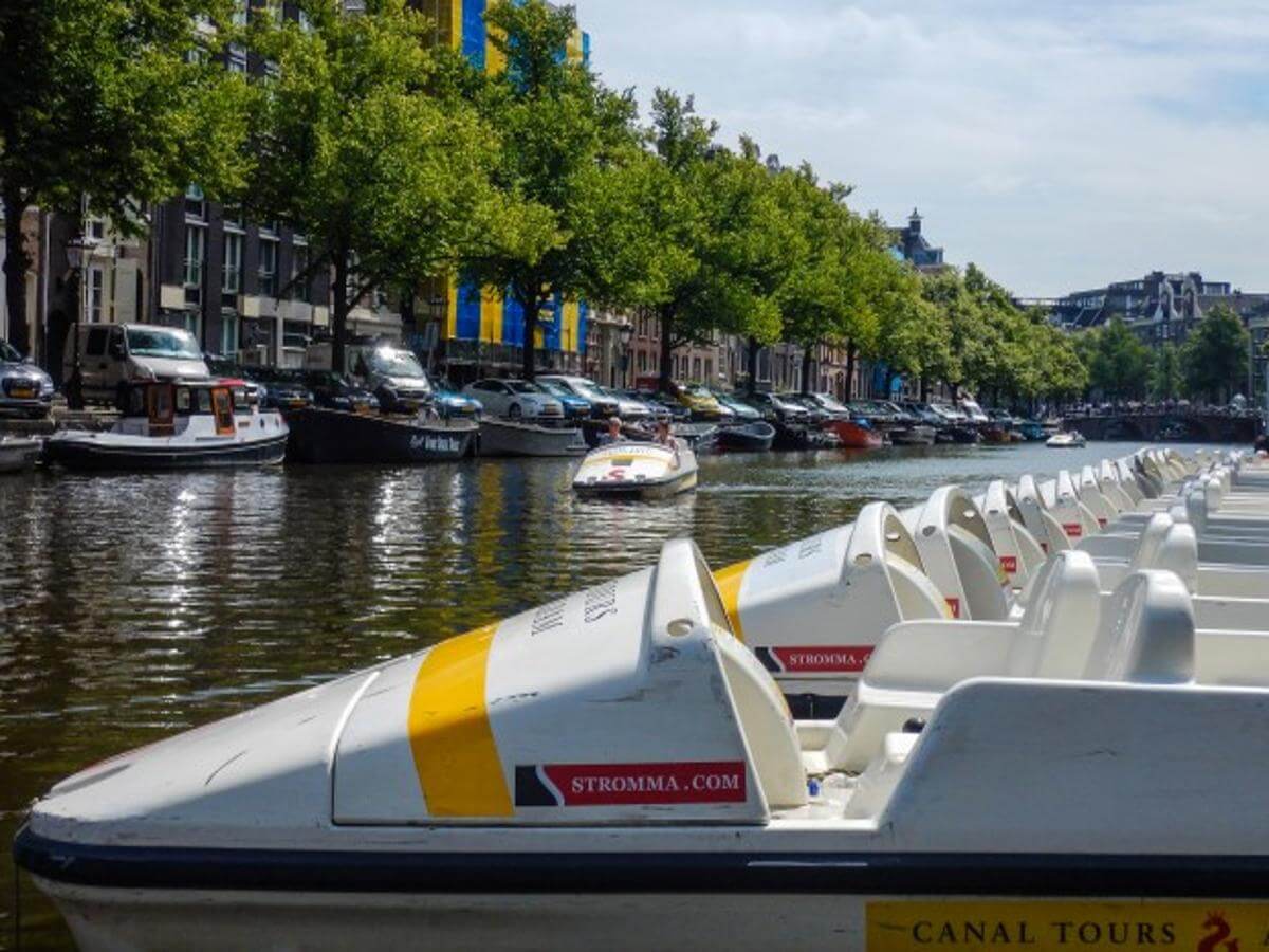 Stromma Pedal Boat Amsterdam