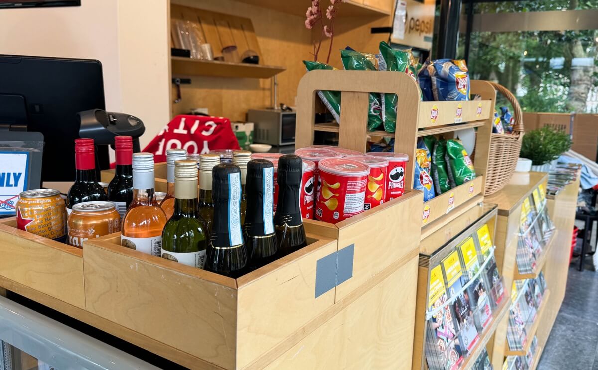 Drankjes & snacks in de Stromma Shop