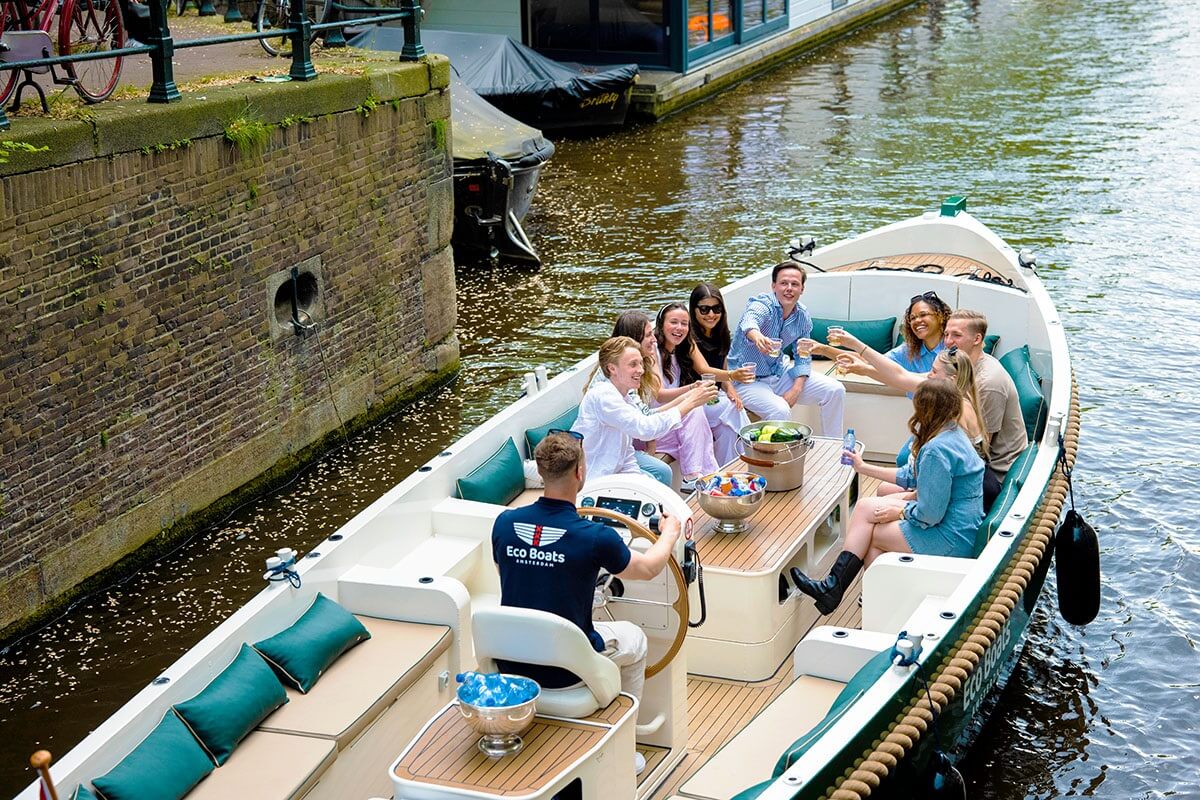 Eco Boats - private canal cruise