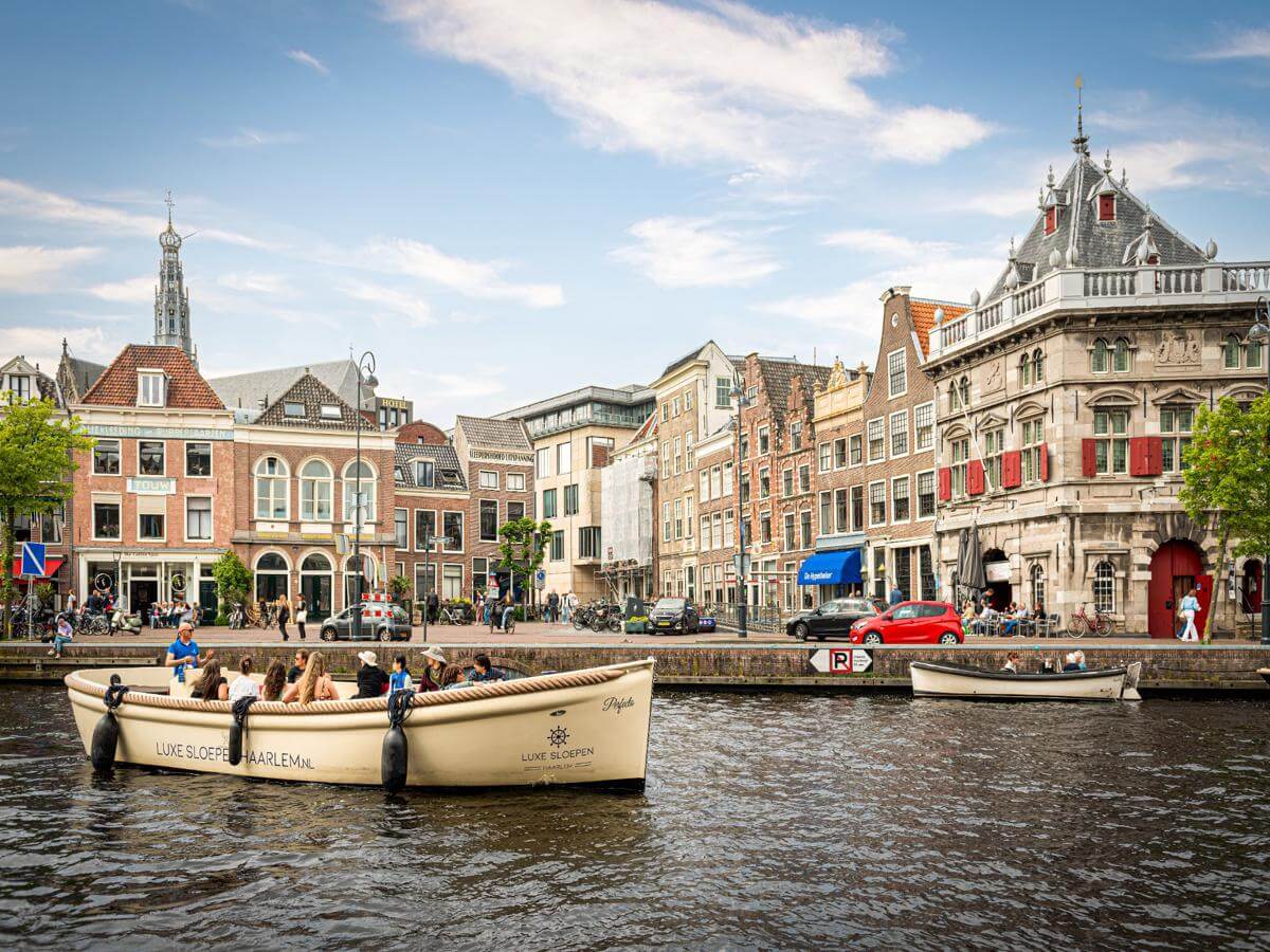 Luxe Sloepen boat rental Haarlem