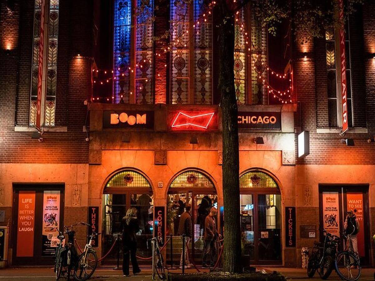 Boom Chicago comedy Amsterdam