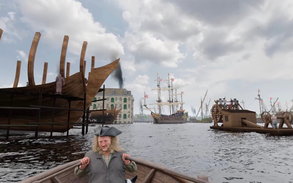 Image from VR simulation