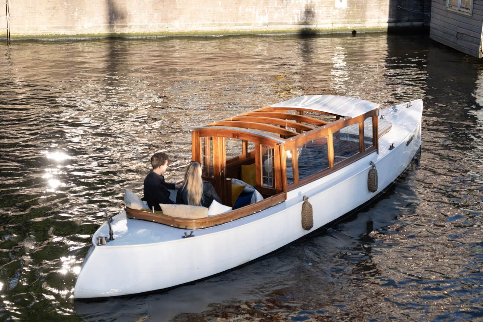 Diana - historic saloon boat for private canal cruises