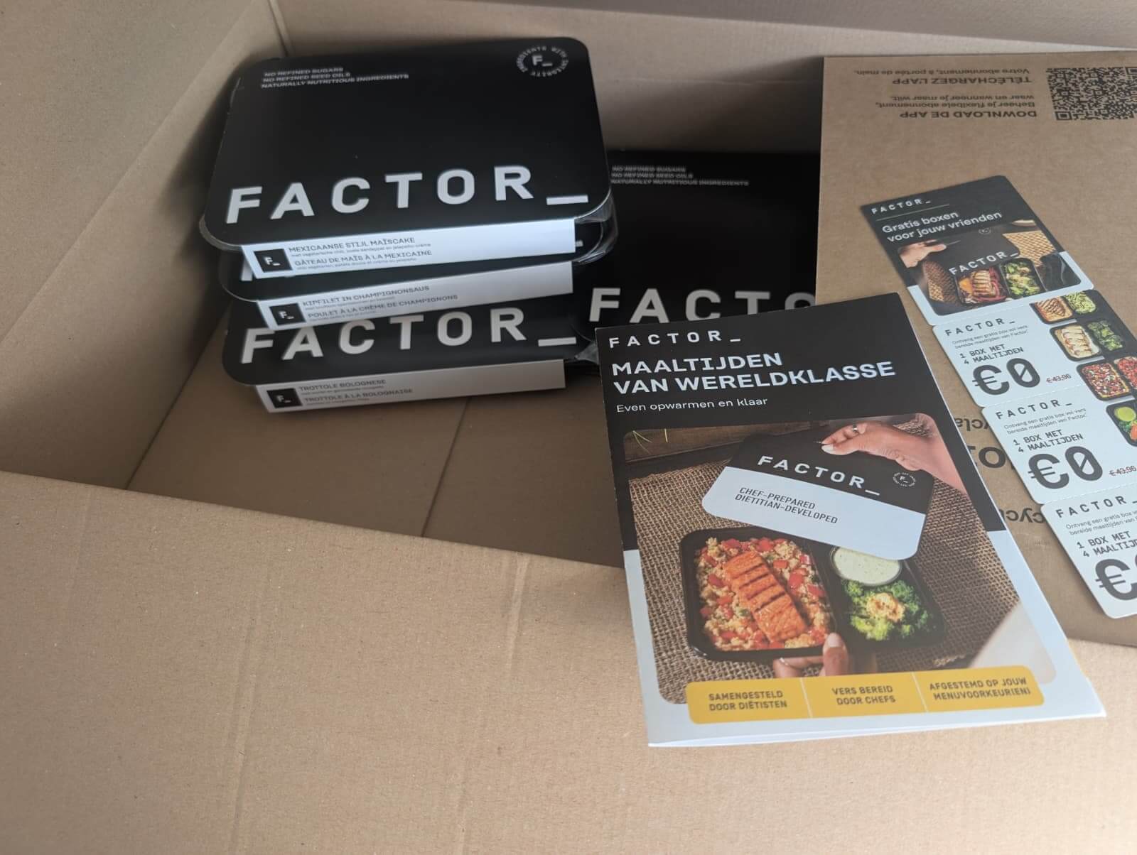 Factor Meals unboxing