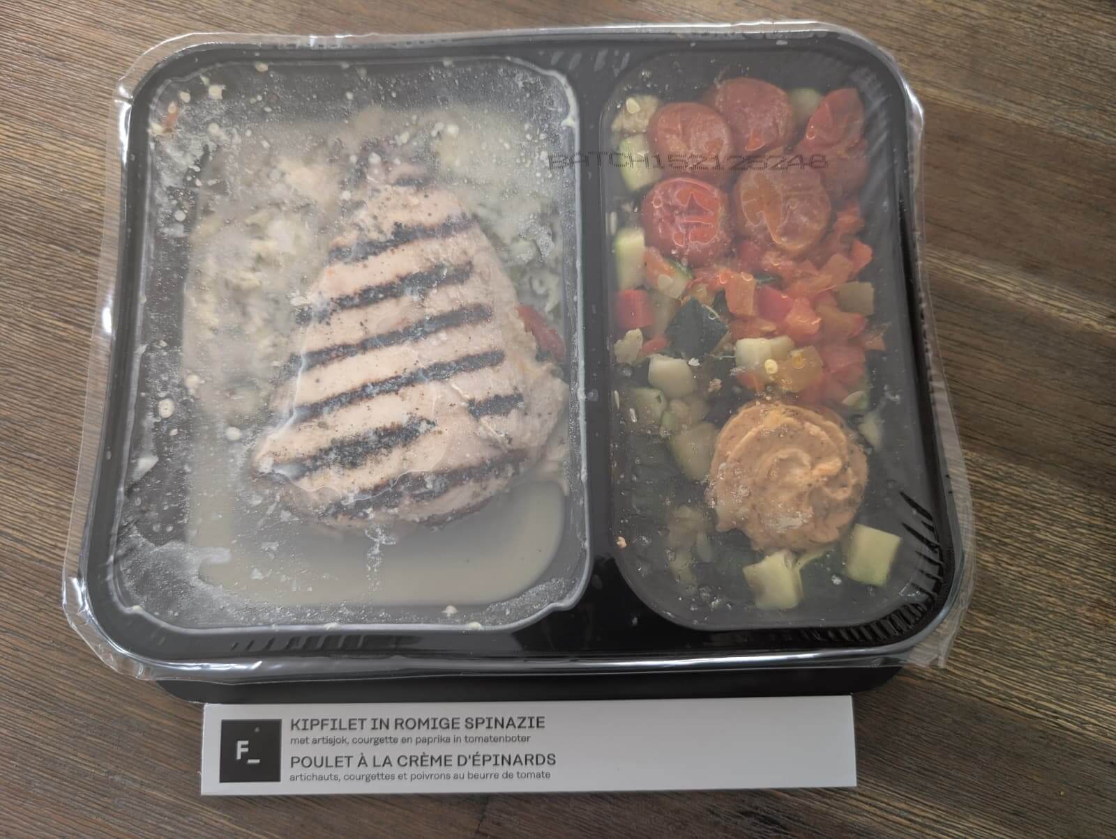 Factor meal unprepared