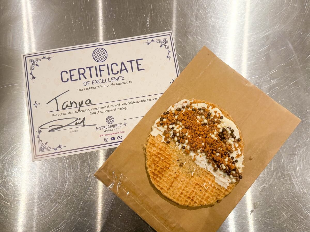 Taller de Stroopwafel Ámsterdam