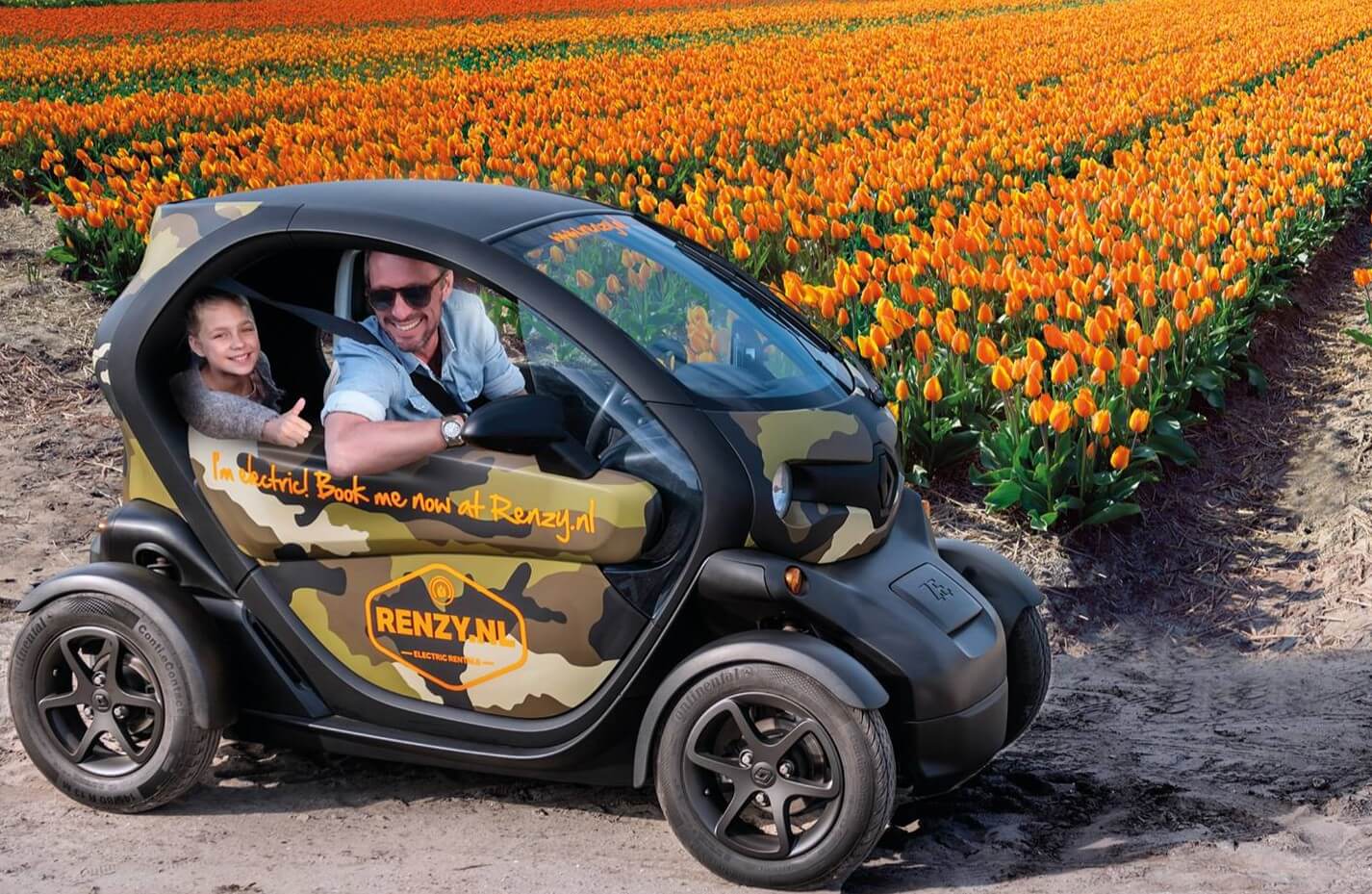 Renzy Elektroauto Tulpen Safari