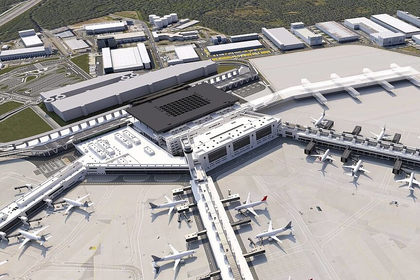 Frankfurt Havalimanı kapıları